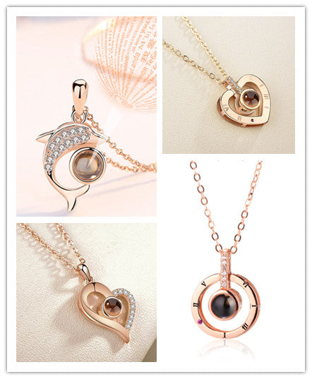 I Love You Necklace