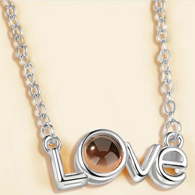 I Love You Necklace