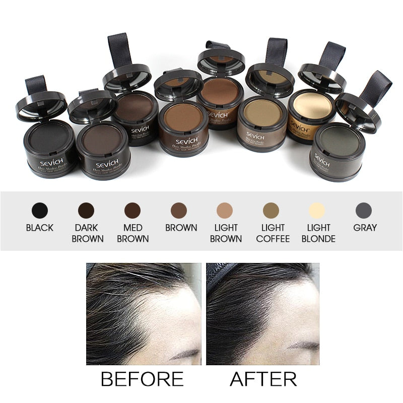 Water Proof hair line powder in hair color Edge control