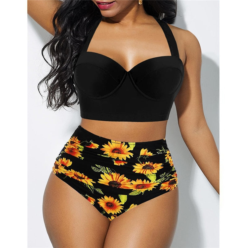 Womens Sexy Push Up Bikini