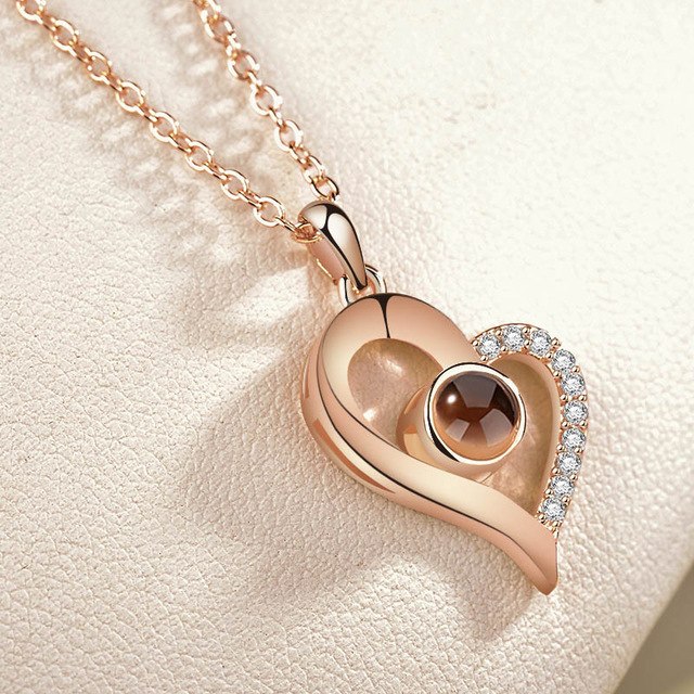 I Love You Necklace