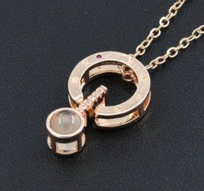 I Love You Necklace