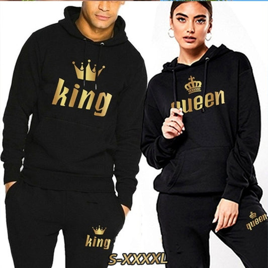 Fashion Couple Sportwear Set KING or QUEEN